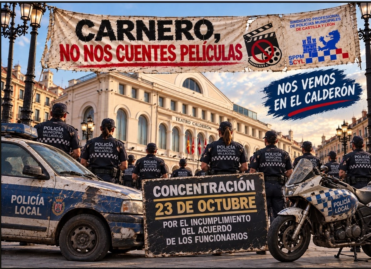 Concentración de Valladolid dia 23 Octubre 2026